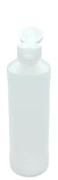 Bottiglia cilindrica naturale da 500 ml con tappo flip-top