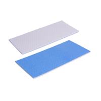 Melaminpad mit Klettrücken