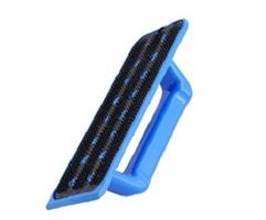Blocco manuale porta tampone blu