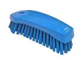 Vikan Handbürste, hart, 20,5 cm blau