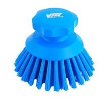 Vikan Handbürste rund, Ø110 mm, hart, blau