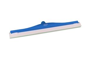 Vikan Wasserschieber blau 50 cm, mit weissem Gummi