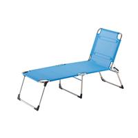 Liegestuhl Amigo blau