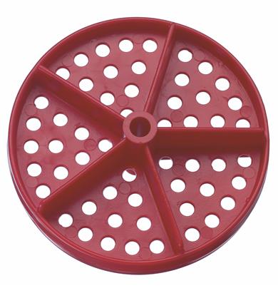 Volldiske Classic 4" rot