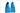 Schwimmflossen Marlin blau Gr. 38-39