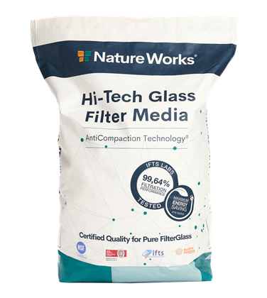 NATURE WORKS Hi-Tech Glass Filter Media 20 kg