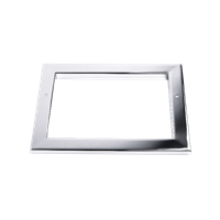 Flanschblende für Skimmer Ocean V4A 211,7 x 264 mm AISI 316 klein