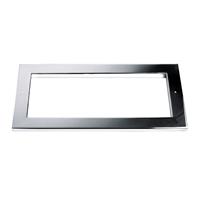 Flanschblende für Skimmer Ocean V4A 227 x 454 mm AISI 316 gross