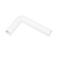 Rohrbogen D50 PVC weiss 245 x 158 mm