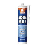 Aqua MAX weiss wasserfester lösungsmittelfreier Montageklebstoff und Dichtungskitt 
