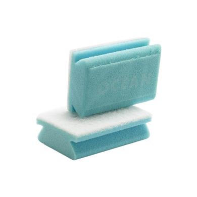 Handschrubber Ocean blau, im Doppelpack