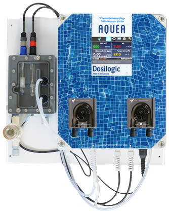 AQUEA Dosilogic PPCP pH/Redox per utilizzi domestici (disinfezione con cloro, misurazione Redox)