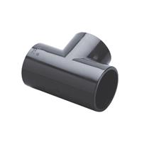 T-Stück 90° egal PVC grau Klebe d16 PN16