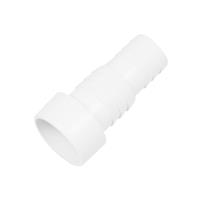 Raccordo per tubo d=32/38mm a scalini ABS bianco da incollare 50mm