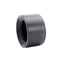 Reduktion kurz PVC grau Klebestutzen D/Klebemuffe d 110-75 metrisch PN16