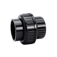 Verschraubung PVC grau PVCu Klebemuffe d12 metrisch PN16 EPDM