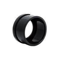 Einlegeteil für Verschraubung PVC grau Klebe d75 metrisch PN16