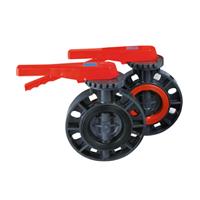 Absperrklappe ECO DN80 PVC d90 - 3" DIN/ISO PN10 EPDM Flanschbohrung