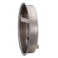 Einbautopf aus Edelstahl V4A für Fliesenbecken, Betonbecken und Edelstahlbecken