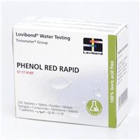 Pastilles rapides de rouge de phénol