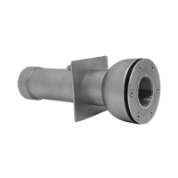 Ocean® Mauerdurchführung V4A Pro mit Wasserstopp und Gewinde