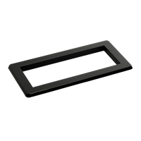 Blende für Breitmaulskimmer ABS schwarz