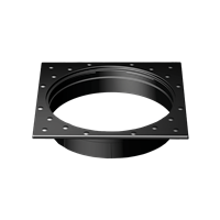Kragen für Ocean-Skimmer schwarz ABS