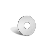 Bouton-poussoir en acier inoxydable/POM RVB Circle Line avec câble de 15m, 2"