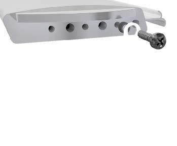 Pengelgleiter-lang verstärkt für Überlaufbecken mit Abschrägung der Beckenkante