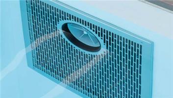Hydrostar BGA 320 standard Sichtbetonbecken Abdeckgitter Inox PB LED