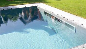 Hydrostar BGA 320 flach PP-/GFK-Becken Abdeckgitter Inox PB LED