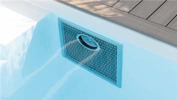 Hydrostar BGA 320 standard Folien- und Edelstahlbecken Abdeckgitter Inox PB LED