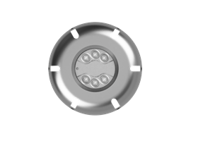 WV21 EasyMount UW Scheinwerfer, Kelvin Serie, warmweiss 3000K, 20W bis zu 3600lm