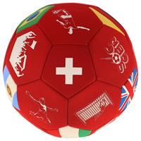 Fussball Neopren rot Ø 23 cm